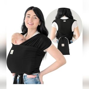 Keababies Original Wrap Carrier (Trendy Black)